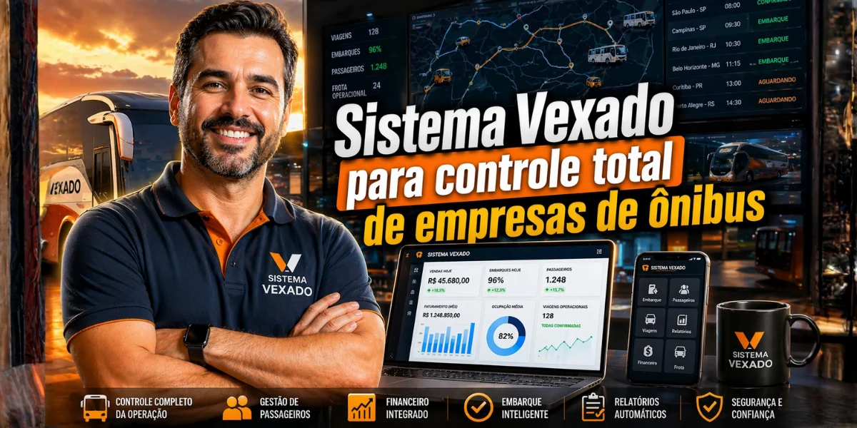 Sistema Vexado para controle total de empresas de ônibus