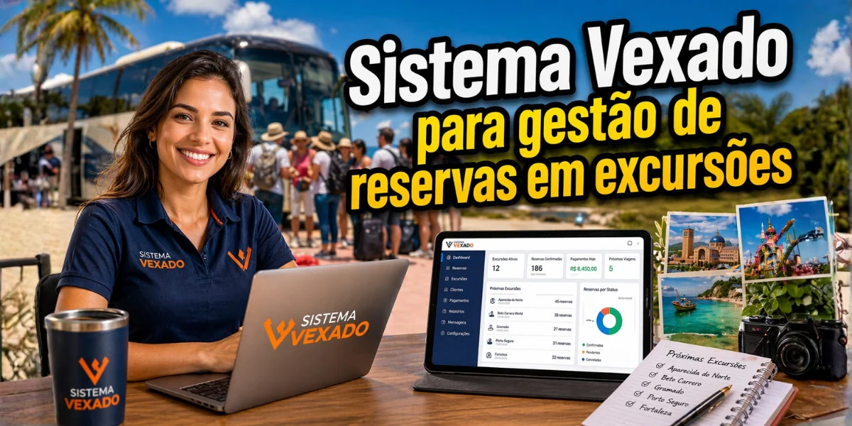 Sistema Vexado para gestão de reservas em excursões
