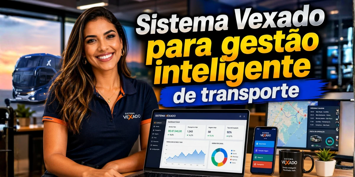 Sua empresa de transporte ainda perde tempo e dinheiro com processos manuais, overbooking frequente e falta de visão clara sobre vendas e faturamento? Muitos gestores enfrentam o mesmo problema: sem uma gestão inteligente transporte, decisões são baseadas em achismos e a operação fica presa no passado. Quem não evolui continua perdendo competitividade no mercado rodoviário.