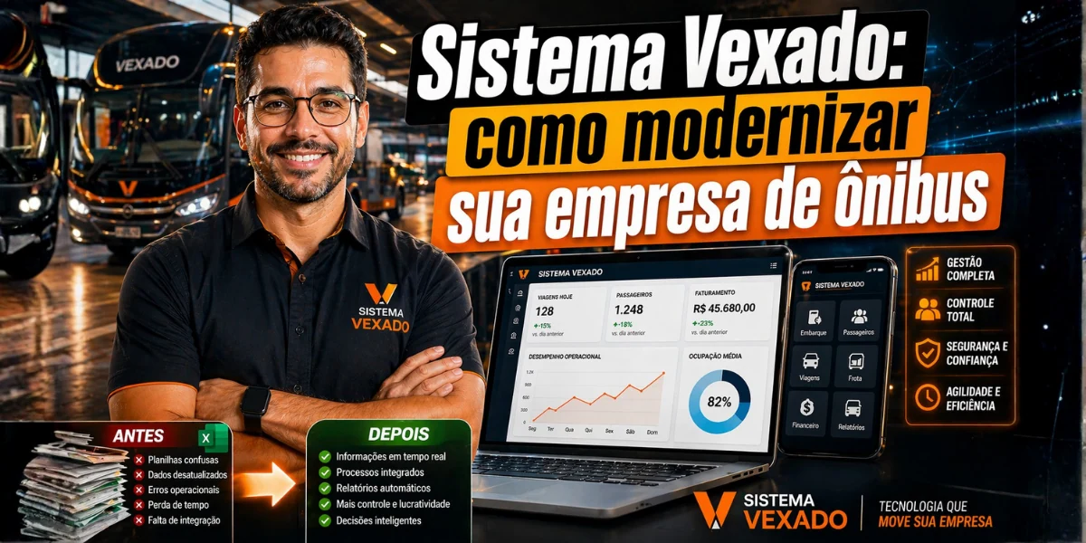 Sistema Vexado: como modernizar sua empresa de ônibus