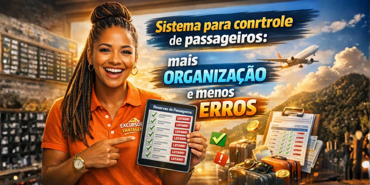Sistema para controle de passageiros: mais organização e menos erros