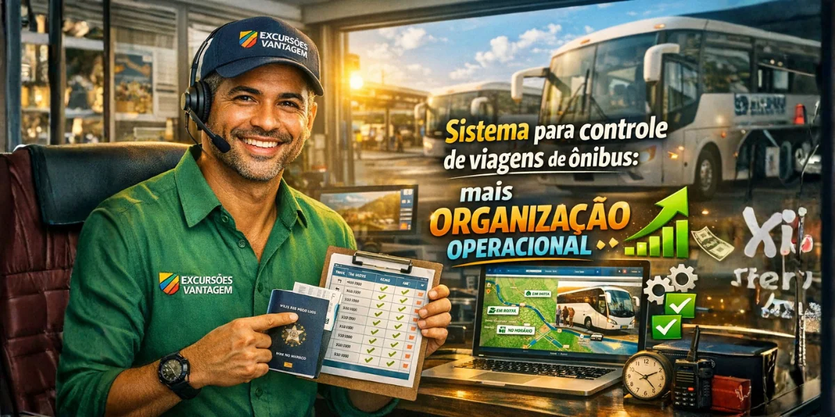 Sistema para controle de viagens de ônibus: mais organização operacional