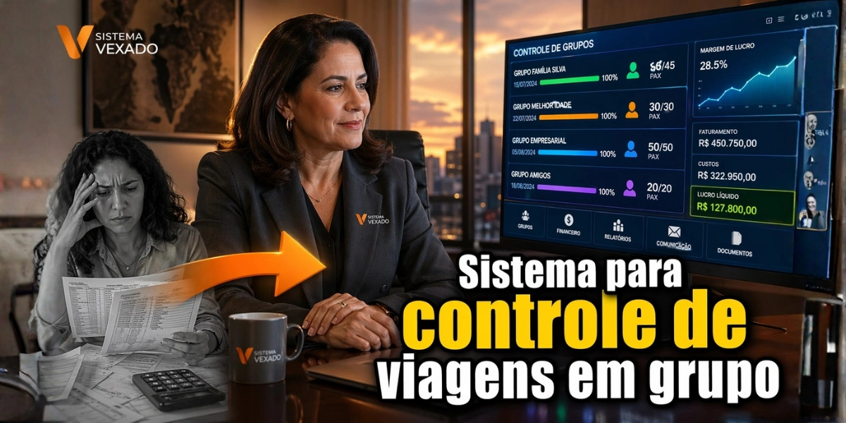 Sistema para controle de viagens em grupo