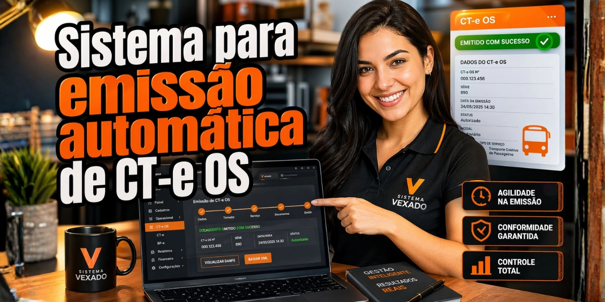 Sistema para emissão automática de CT-e OS