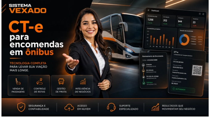 CT-e para encomendas em ônibus