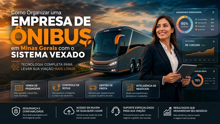 Como Organizar uma Empresa de Ônibus em Minas Gerais com o Sistema Vexado