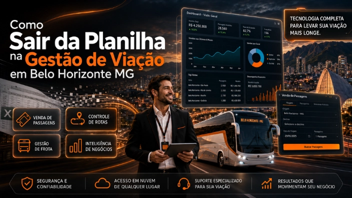 Como Sair da Planilha na Gestão de Viação em Belo Horizonte MG
