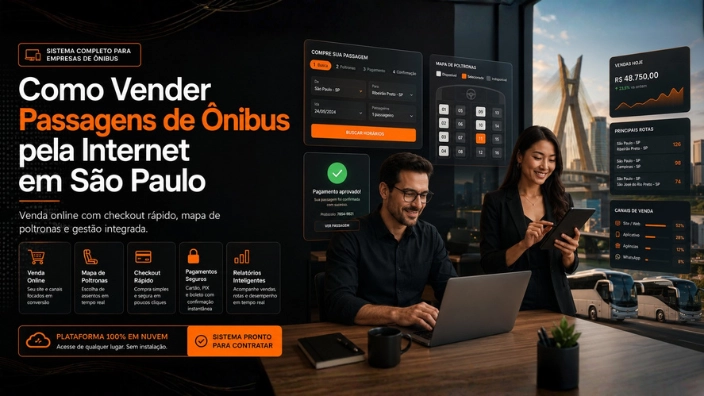 Como Vender Passagens de Ônibus pela Internet em São Paulo