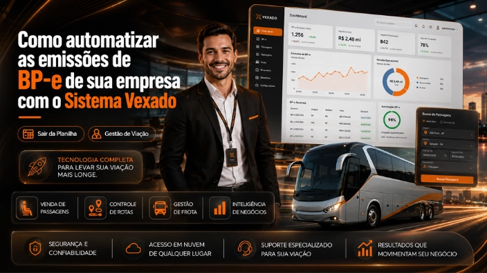 Como automatizar as emissões de BP-e de sua empresa com o Sistema Vexado
