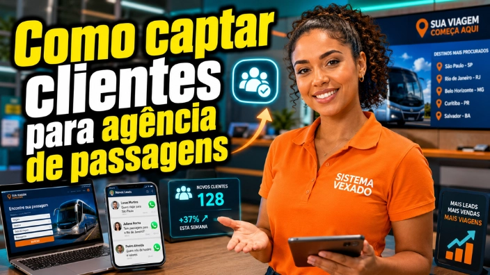 Como captar clientes para agência de passagens