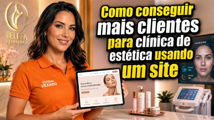 Como conseguir mais clientes para clínica de estética usando um site