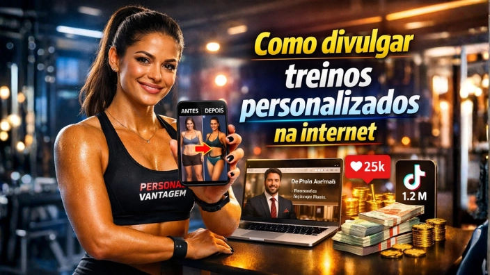 Como divulgar treinos personalizados na internet