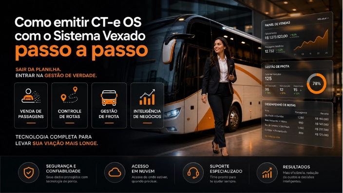 Como emitir CT-e OS com o Sistema Vexado passo a passo