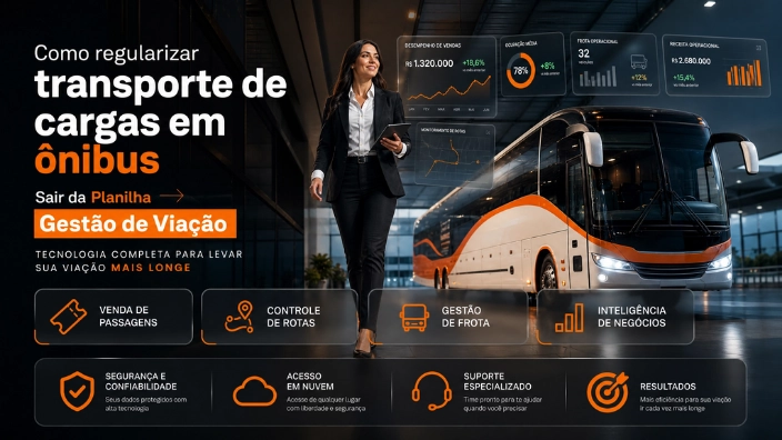 Como regularizar transporte de cargas em ônibus