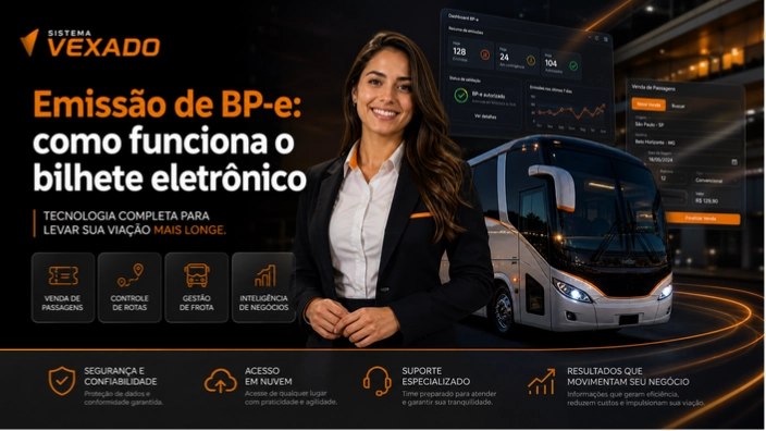 Emissão de BP-e: como funciona o bilhete eletrônico
