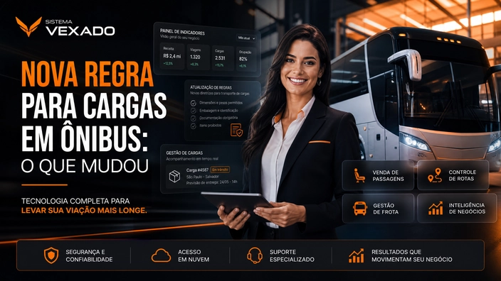 Nova regra para cargas em ônibus: o que mudou