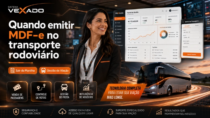 Quando emitir MDF-e no transporte rodoviário