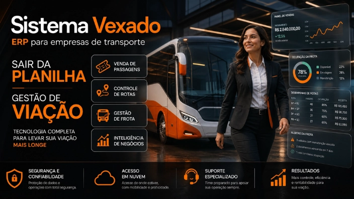 Sistema Vexado ERP para empresas de transporte