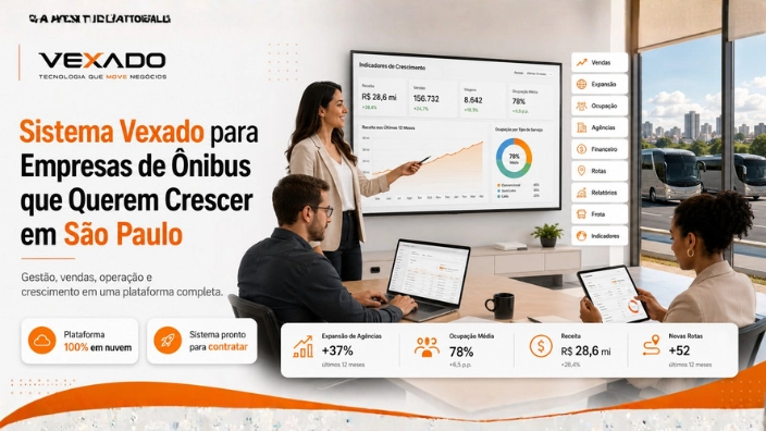 Sistema Vexado para Empresas de Ônibus que Querem Crescer em São Paulo