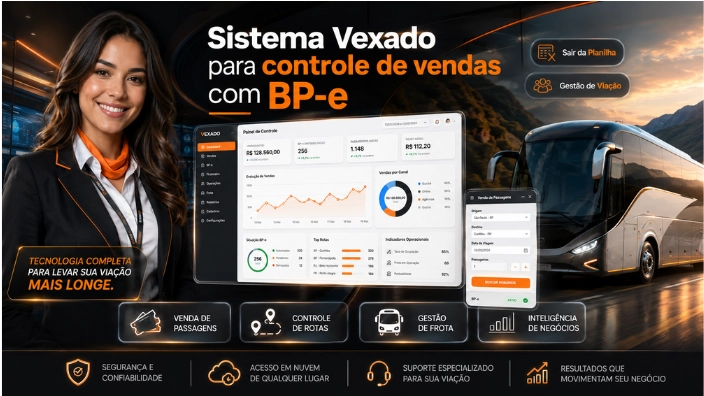 Sistema Vexado para controle de vendas com BP-e
