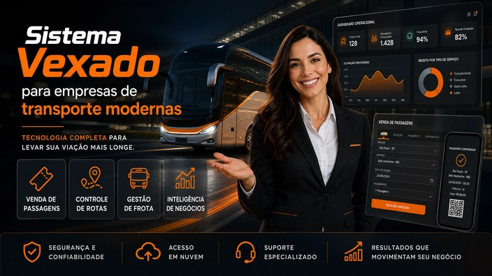Sistema Vexado para empresas de transporte modernas