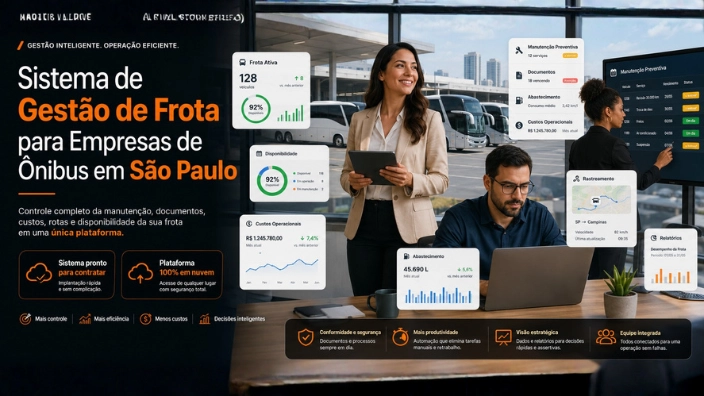 Sistema de Gestão de Frota para Empresas de Ônibus em São Paulo