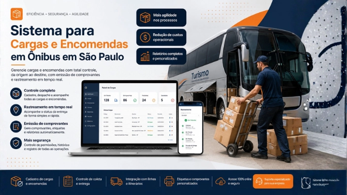Sistema para Cargas e Encomendas em Ônibus em São Paulo