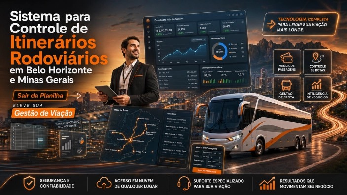 Sistema para Controle de Itinerários Rodoviários em Belo Horizonte e Minas Gerais