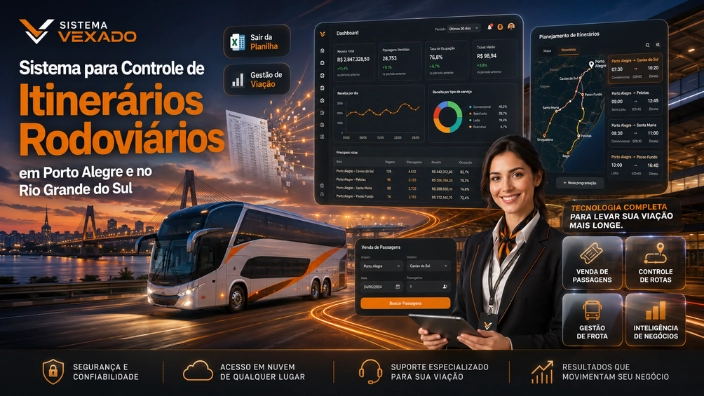 Sistema para Controle de Itinerários Rodoviários em Porto Alegre e no Rio Grande do Sul