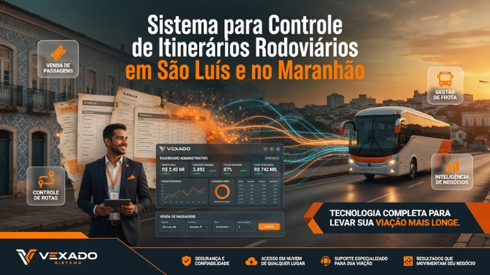 Sistema para Controle de Itinerários Rodoviários em São Luís e no Maranhão