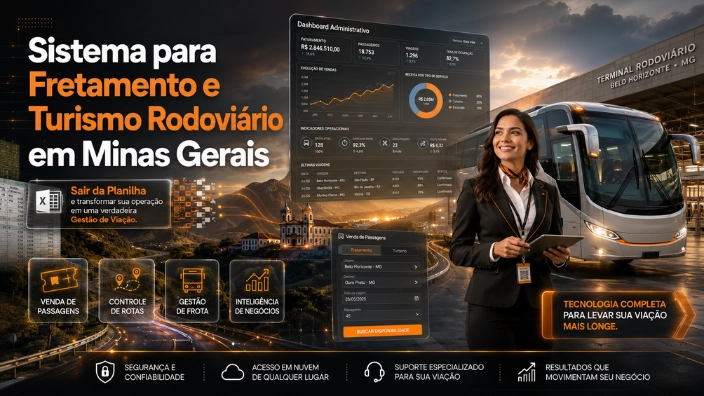 Sistema para Fretamento e Turismo Rodoviário em Minas Gerais