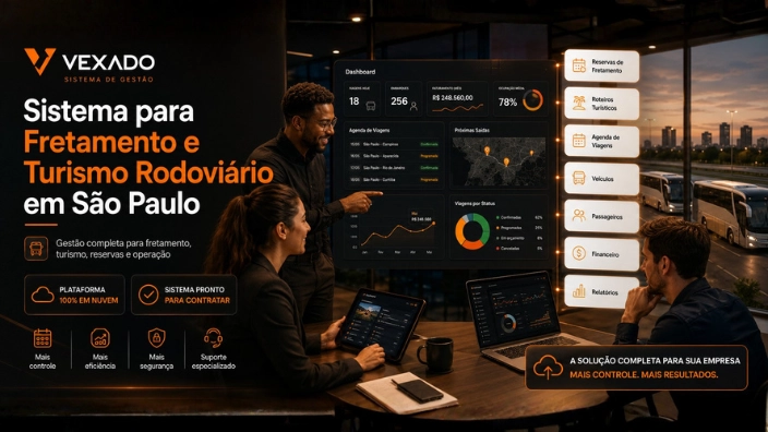 Sistema para Fretamento e Turismo Rodoviário em São Paulo