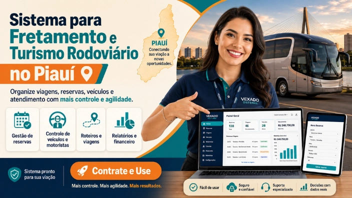 Sistema para Fretamento e Turismo Rodoviário no Piauí