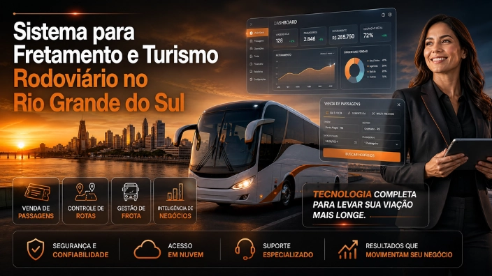 Sistema para Fretamento e Turismo Rodoviário no Rio Grande do Sul