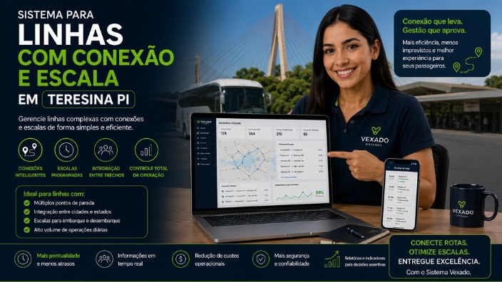 Sistema para Linhas com Conexão e Escala em Teresina PI