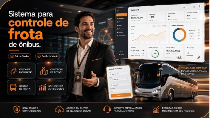 Sistema para controle de frota de ônibus
