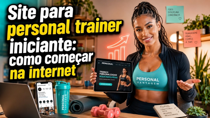 Site para personal trainer iniciante: como começar na internet