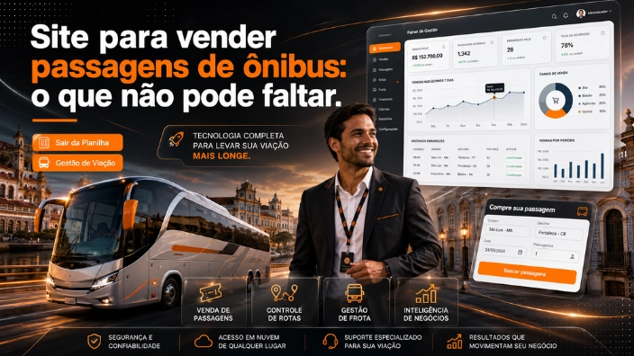 Site para vender passagens de ônibus: o que não pode faltar