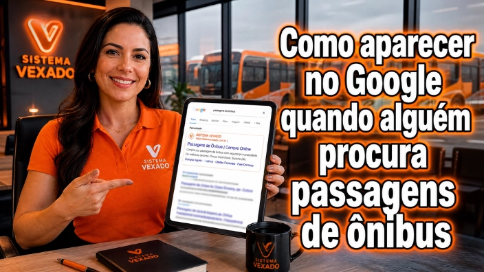 Como aparecer no Google quando alguém procura passagens de ônibus