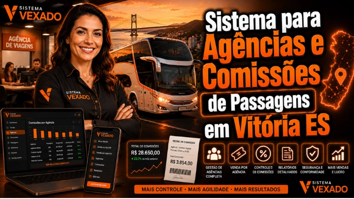 Sistema para Agências e Comissões de Passagens em Vitória ES