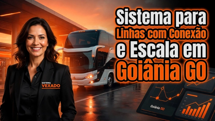 Sistema para Linhas com Conexão e Escala em Goiânia GO