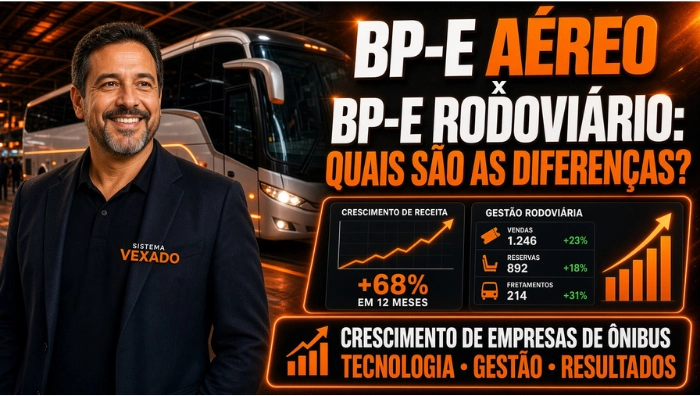 BP-e aéreo x BP-e rodoviário: quais são as diferenças?