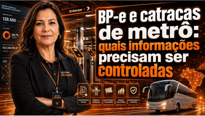 BP-e e catracas de metrô: quais informações precisam ser controladas