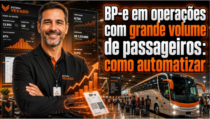 BP-e em operações com grande volume de passageiros: como automatizar