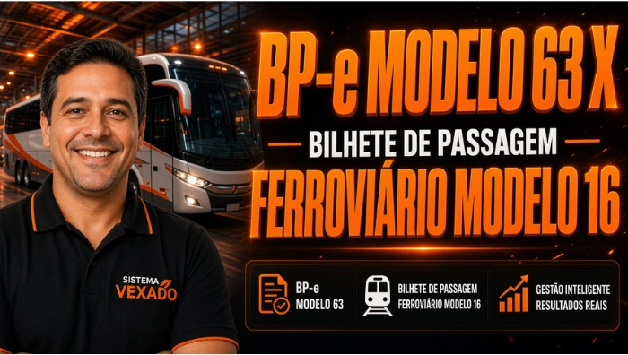 BP-e modelo 63 x Bilhete de Passagem Ferroviário modelo 16