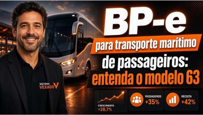 BP-e para transporte marítimo de passageiros: entenda o modelo 63