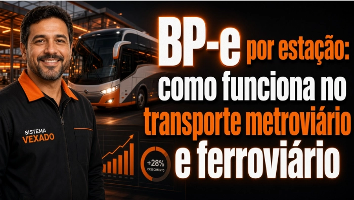 BP-e por estação: como funciona no transporte metroviário e ferroviário