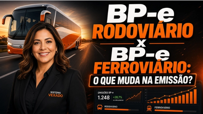 BP-e rodoviário x BP-e ferroviário: o que muda na emissão?