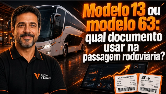 Modelo 13 ou modelo 63: qual documento usar na passagem rodoviária?