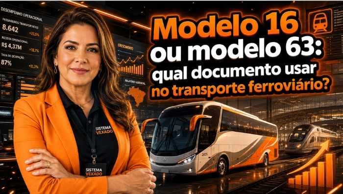 Modelo 16 ou modelo 63: qual documento usar no transporte ferroviário?